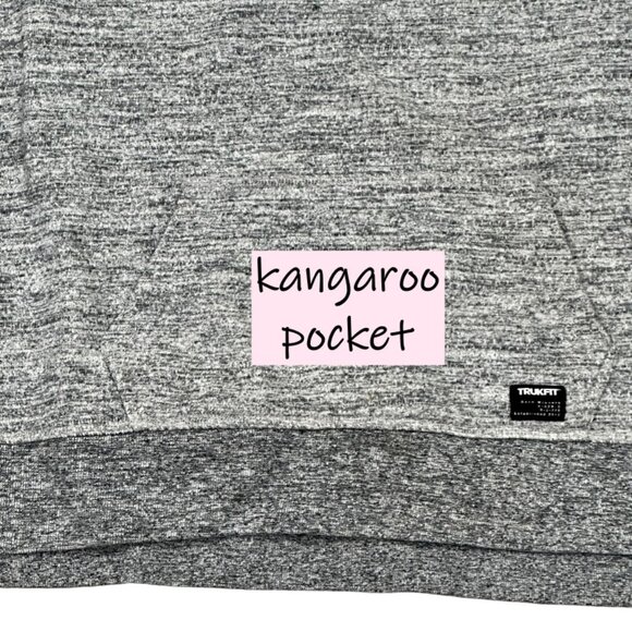 Trukfit Pullover Sweater Mens Size Large Gray Crew Neck Spell-out Sweatshirt - Picture 3 of 9